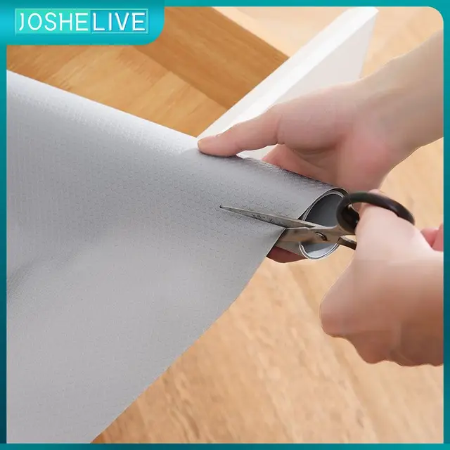 Bélés Fiókok Szekrény Polc Nedvességálló Cipő Szőnyeg Tiszta Színű 45X150Cm Pad Papír Háztartási Készletek Eva