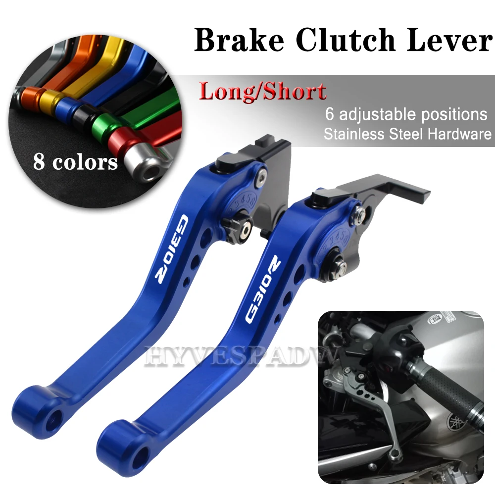 

For BMW G310R 2017-2019 Motorcycle Adjustable Handles Lever Long /Short Brake Clutch Levers