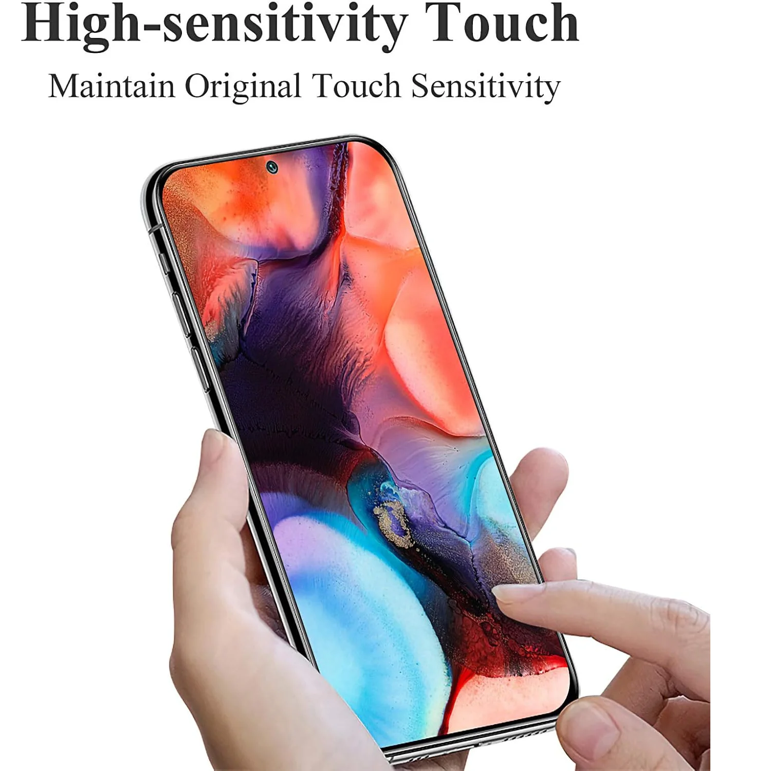 Premium 9D Full Cover Tempered Glass Screen Protector (1-3 Pack)