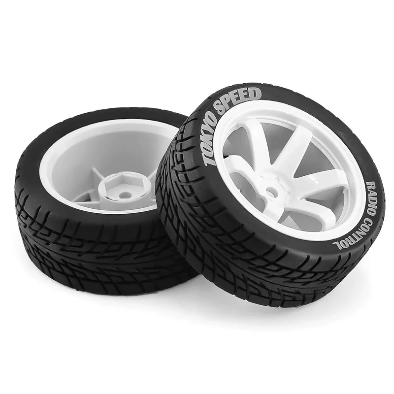 Pneus Caoutchouc Voiture RC 68x27mm 4 Pièces - Remplacement