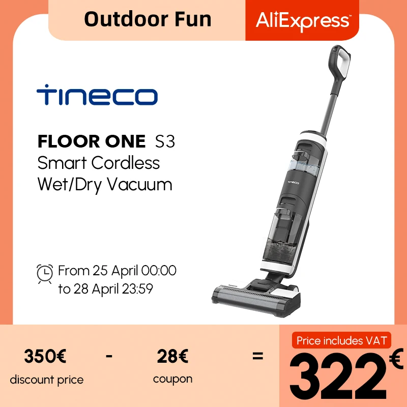 Tineco Floor One S3 Cordless Wireless 