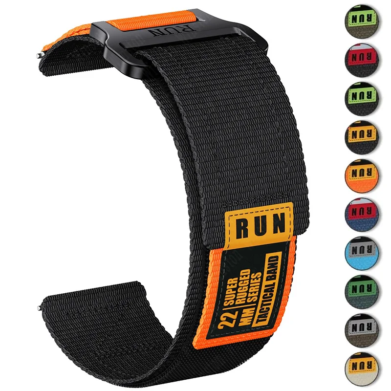 Enhanced Nylon Easy Fit Strap - 20/22mm Universal Band