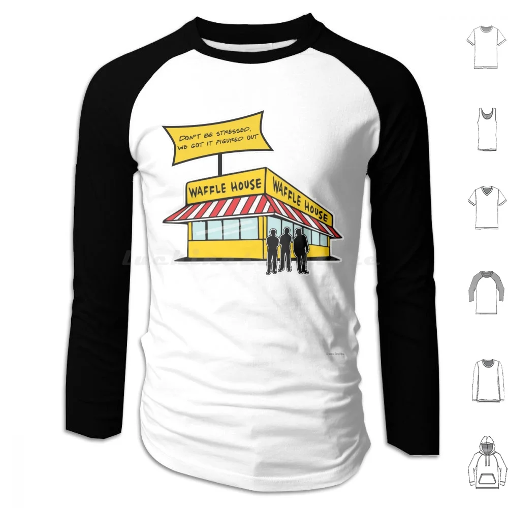 

Wafflehouse Hoodie cotton Long Sleeve Jonas Bros Jo Waffle House Album Lyrics Music