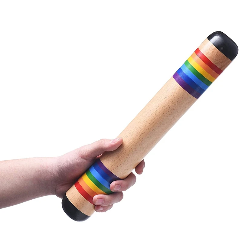 Rain Stick,Wooden Rain Maker Rattle Shaker Rainfall Tube, Musical Instrument Toy for Kids