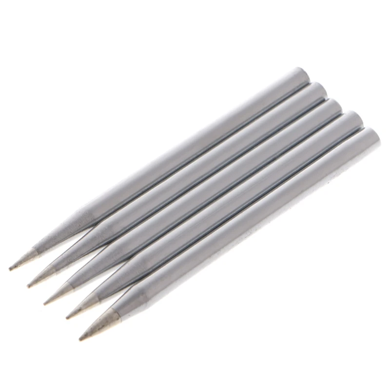 

5 Pcs 40W Replacement Soldering Iron Tip Lead-Free Solder Tip