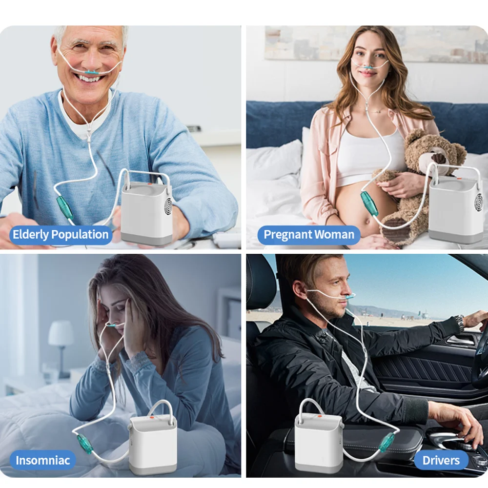 Portable Oxygen Concentrator Travel Oxygen Machine Car Home Charge Concentrator Household Generator Concentrador portable oxygen concentrator