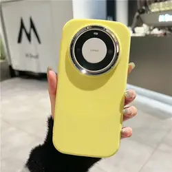 Enhanced Color Shockproof Protective Silicone Phone Case - Soft Shell Design - HONOR Magic7 Lite (Yellow)