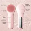 69218-60cdbb.jpg Silicone Face Scrubber Electric Facial Cleansing Brush with Heating Vibration Waterproof Face Wash Brush with 5 Speed Adjustable