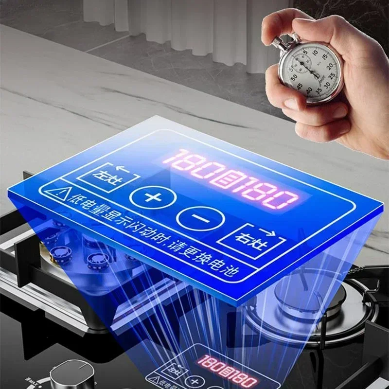 Household gas stove. For liquefied gas or embedded natural gas. Fierce fire. Dual-use. Stoves table. Kitchen hob. New. 2