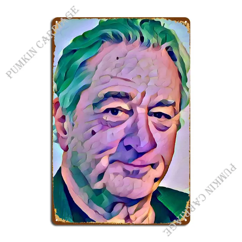 Robert De Niro Green Metal Signs Garage Garage Crea Club Tin Sign Poster
