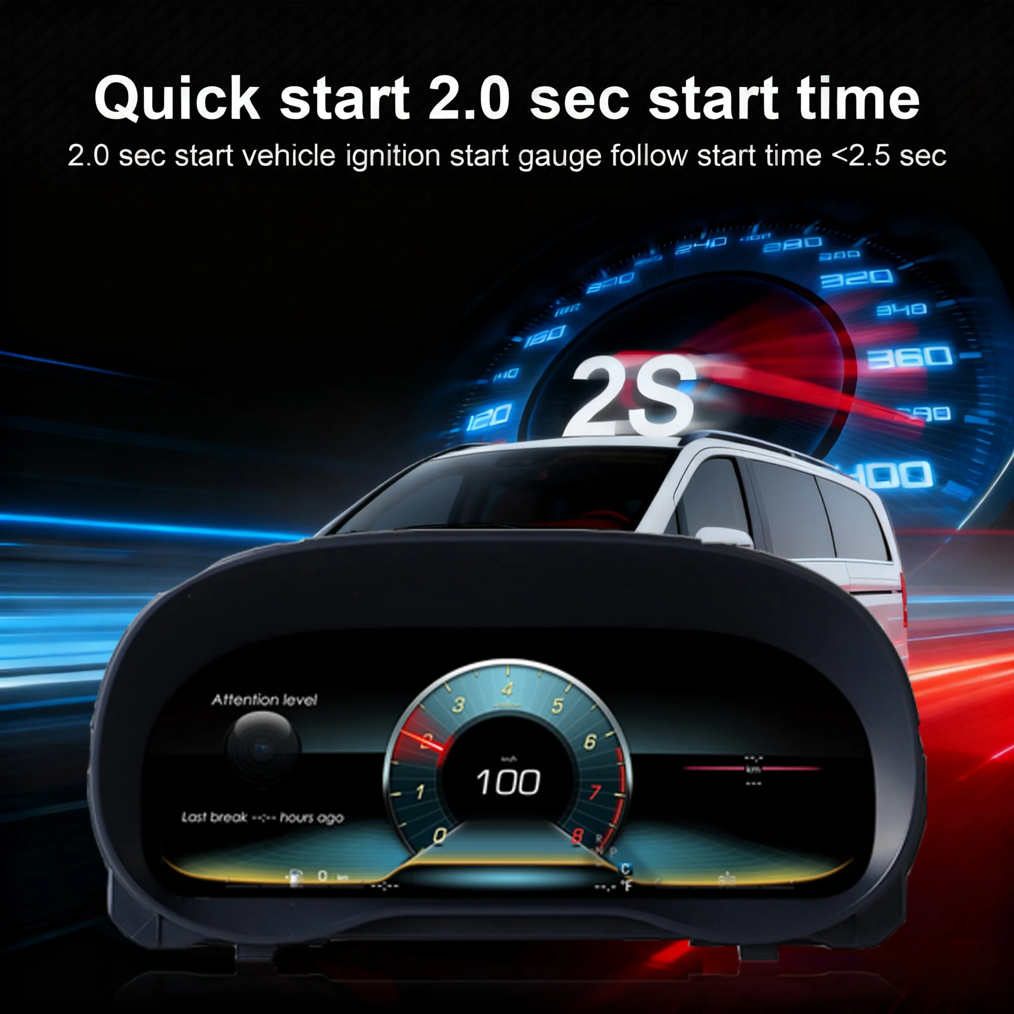 For Mercedes-Benz Vito W447 2024 years Digital Instrument Cluster Speedometer,Da