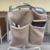 Practical Baby Crib Storage Bag Organizers Bedside Bag for Diapers & Small Items  2 Pockets Versatile Bedside 4