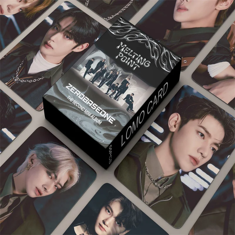 

Альбом KPOP ZB1 с температурой плавления, фотооткрытка с зеркальной фотокартой, Чжан Хао Шэнь цюань, 55 шт./комплект