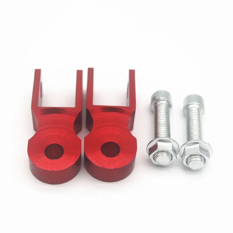 Motorcycle Rear Shock Absorber Extenders - CNC Heightening Adapter for Suspension Adjustment