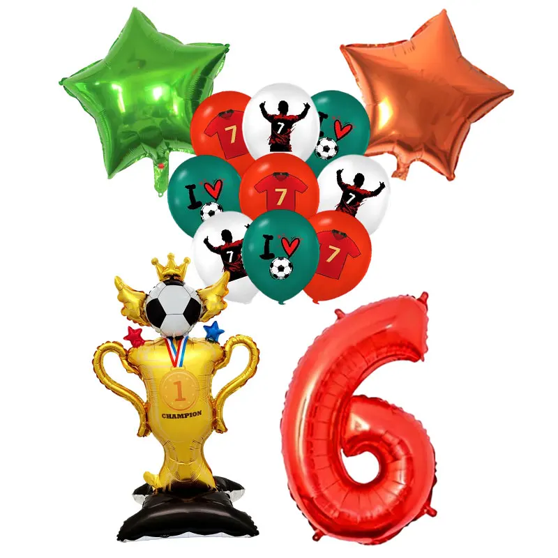 newest cr7 birthday decoration soccer superstar party supplies football balloons set tablecloth plates cups backdrop favor gifts Newest CR7 Birthday Decoration Soccer Superstar Party Supplies Football Balloons Set Tablecloth Plates Cups Backdrop Favor Gifts 2