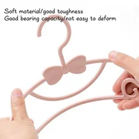 Cintre pour bébé, 10 pièces, présentoir pour vêtements d'enfants, mignon, à Clip, vente en gros 6