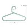 10pcs Portable Children Coats Storage Hanger Closet Organizer Baby Hangers Display Hangers Kids Clothes Plastic Hanger Racks 2
