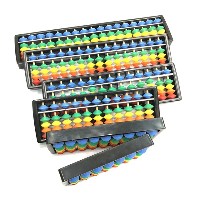 7/11/13/15/17 Digit Rods Standard Abacus Soroban Chinese Japanese Calculator Counting Tool Mathematics Beginners Caculating Toys 2