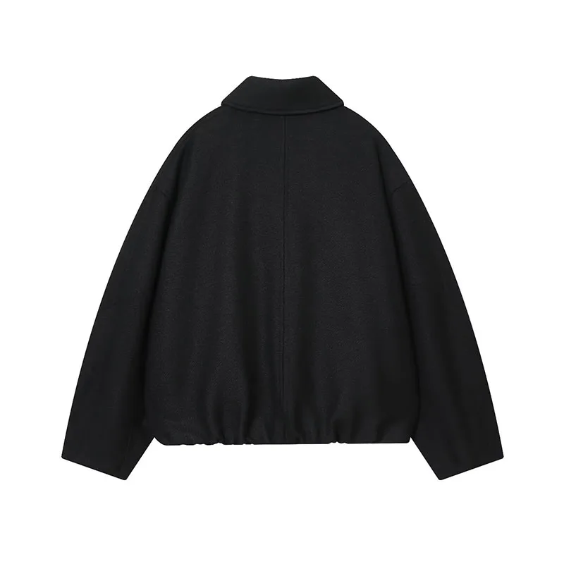 Women's Jacket Autumn Winter 2025 New Fashion Long Sleeve Zipper Bomber Jackets Coat Casual Loose High Street New Outerwear