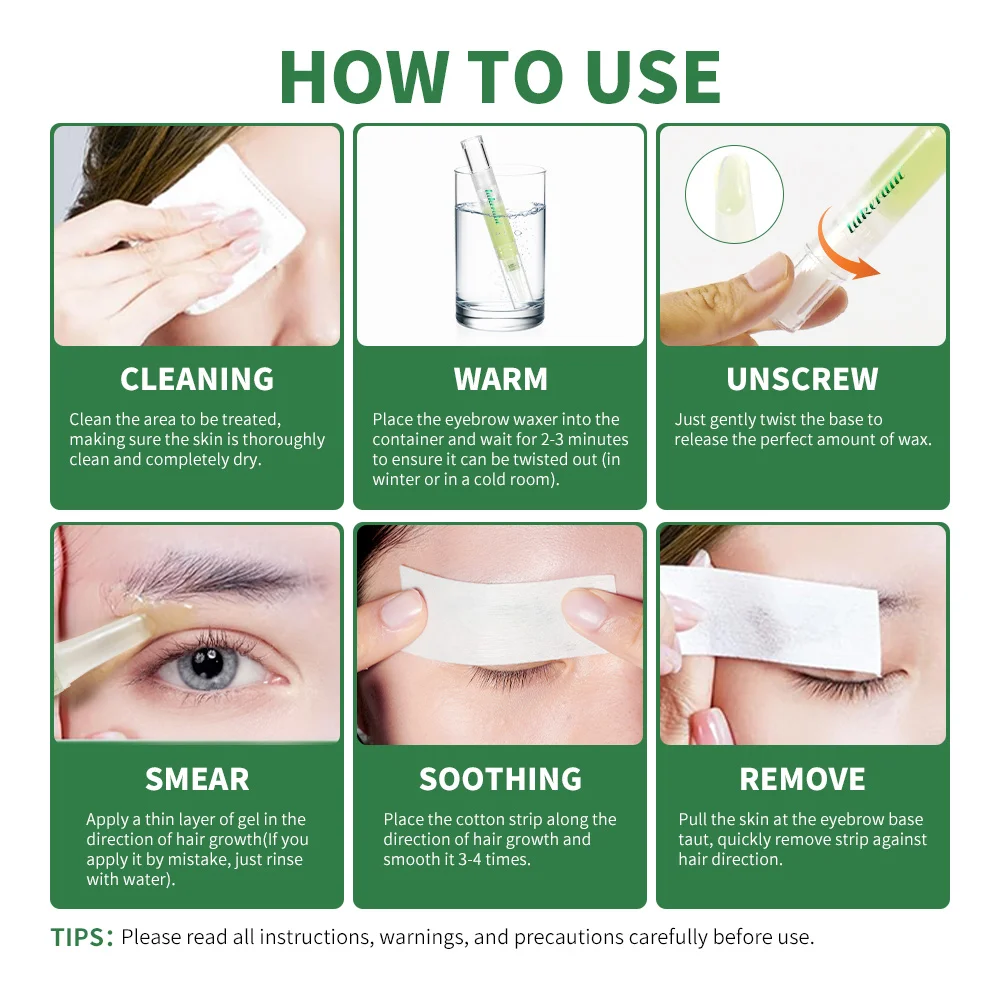Gentle Eyebrow Wax Wand 6