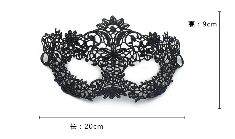 Description Picture 3 of itemLace Sexy Masks for Women Princess Half Face Party Carnival Masquerade Adult Woman Disguise Eye Mask Eyes Funny Event Festive