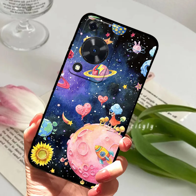 Cool Wolf Lion Silicone Back Cover - Soft Shockproof Shell