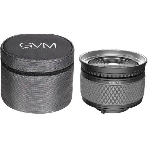 GVM F40 Fresnel Attachment for LED Light Spotlight Brightness Improve Compatible