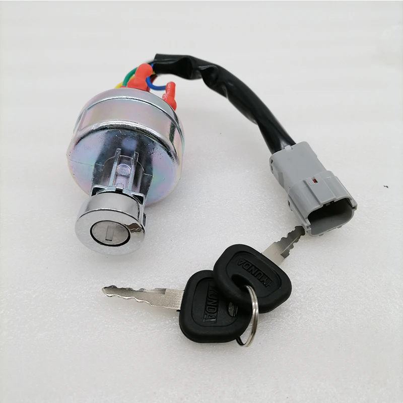 

Construction Machinery Parts R60/150/215/225/305/335-7-9 Excavator Start Ignition Switch/Electric Door Lock 21E610430