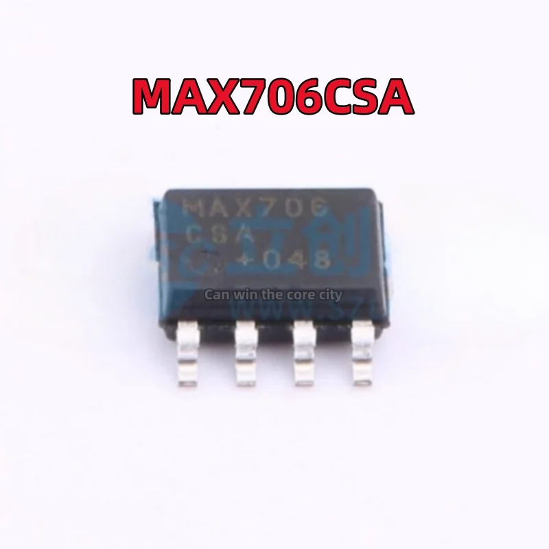 

100 PCS / LOT new MAX706CSA + MAX706 SOP-8 monitoring circuit reset drive interface transceiver chip