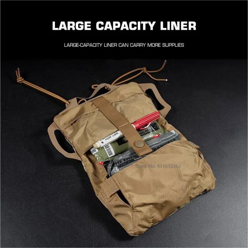 Rapid Deployment First-aid Kit  Tactical Molle Medical Pouch IFAK Kits Outdoor Hunting Military Emergency Survival Bag