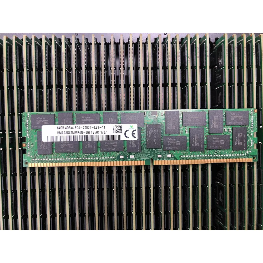 1 Pcs For SK Hynix RAM 64G 64GB 4DRX4 PC4-2400T-L DDR4 2400 REG LRDIMM Server Memory HMAA8GL7MMR4N-UH 7 1 Pcs For SK Hynix RAM 64G 64GB 4DRX4 PC4-2400T-L DDR4 2400 REG LRDIMM Server Memory HMAA8GL7MMR4N-UH - Image 5