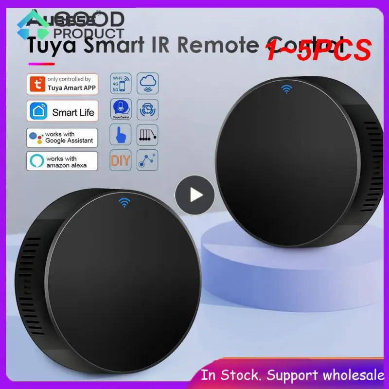 

1~5PCS Tuya WiFi IR Remote Control for Smart Home Automation Replace TV DVD AUD Air Condition Works with Amazon Alexa