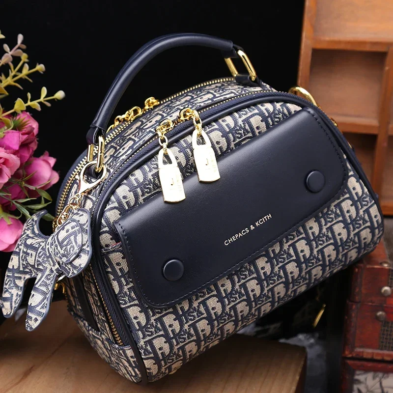 

Luxury Brand Top Quality 2024 New Fashion Women's Leather Shoulder Crossbody Bag Designer Bags Purses and Handbags Sac Luxe