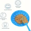 Silicone Slow Food Bowl Round Dog Bowl Cat Anti-Choking Anti-Knocking Feeding Plate Food Bowl with Suction Cup Pet Supplies 4