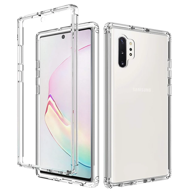 Transparent Back Cover For Samsung Note 10 Plus/ Samsung Note 10