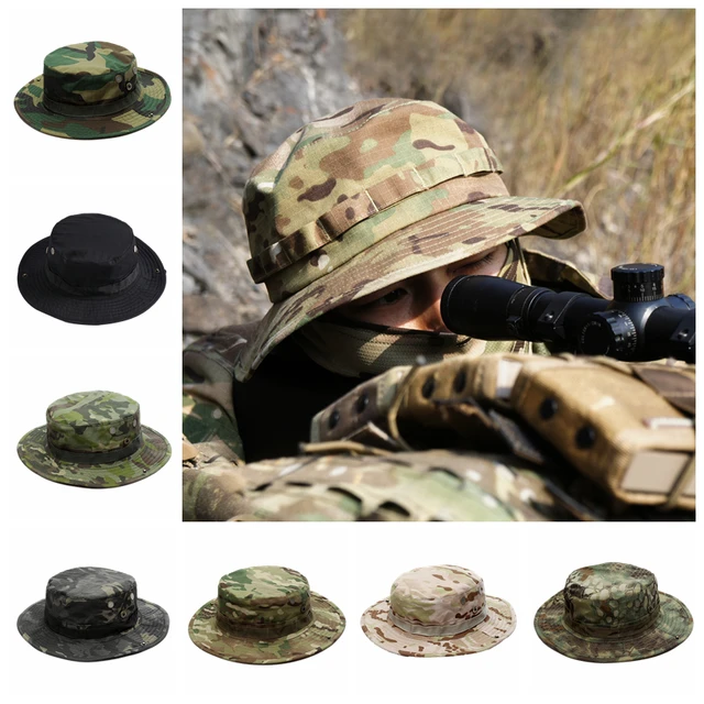 Military Camouflage Boonie Hat Tactical Accessories » Tactical Outwear 4