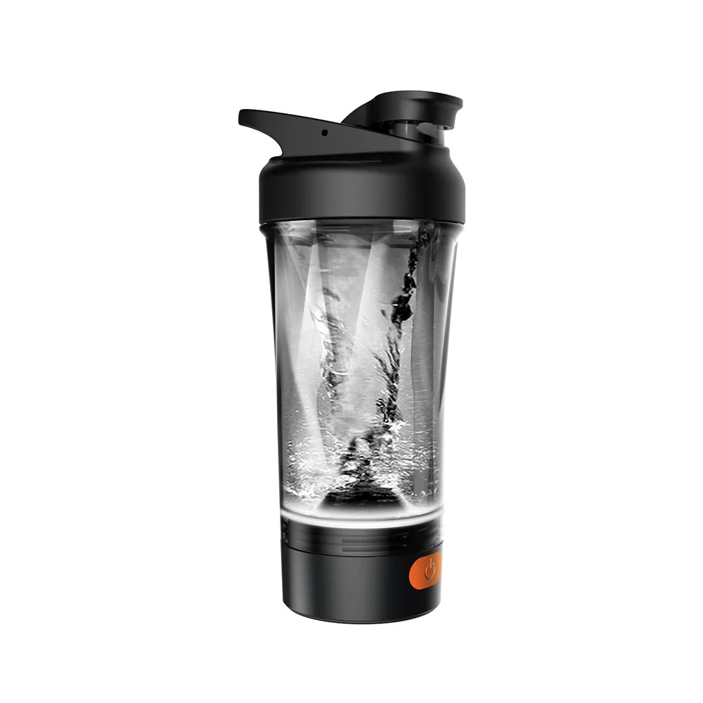 Portable Electric Shaker Bottle Protein Powder Mixing Cup Automatic Milk Coffee Blender Plastic Lazy Cup for Fitness Gym Sports