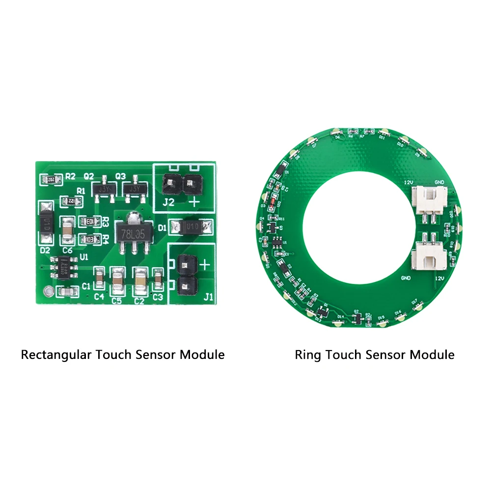 DC11.5-12.5V / DC5-24V Touch Sensor Module LED Touch Sensitive Driver Module Household Series Connection Driver Module