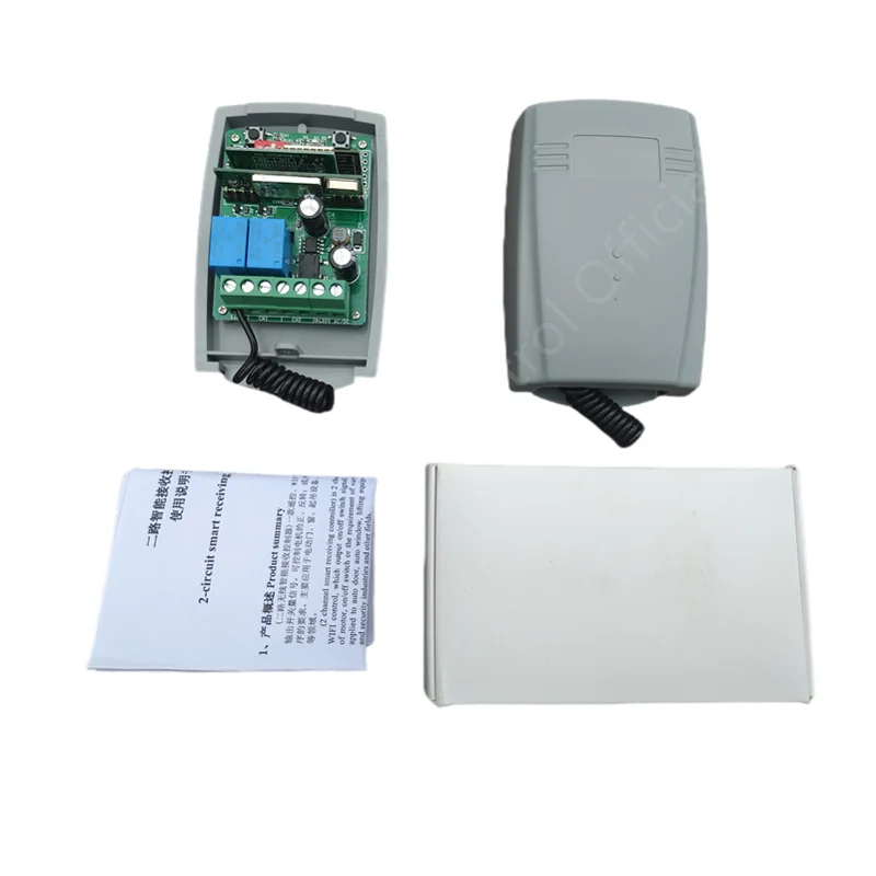 Sistema de Controle Universal Wifi para Porta Automática Controlador Receptor Inteligente de Circuitos 43392 Mhz - Image 3