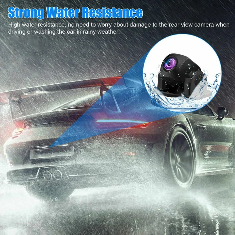 170&deg; CMOS Car Rear Camera Reverse HD Night Vision Waterproof Cam Kit