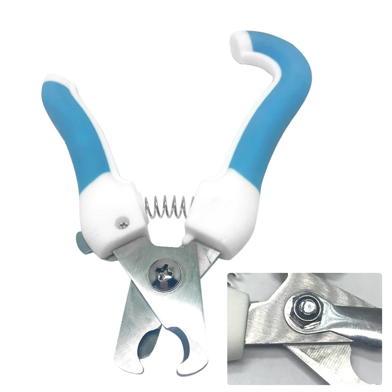 Pet Cat Dog Nail Clipper Cutter Stainless Steel Grooming Scissors Clippers Claw Nail Scissors Cut with Lock