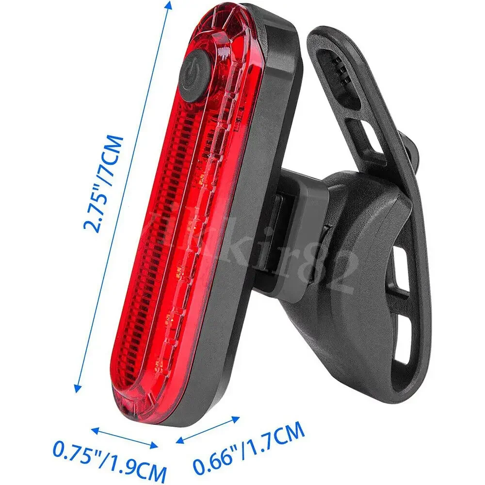 Waterproof LED USB Taillight for Cycling Safety