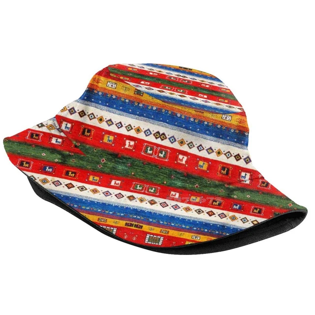 Sombrero de Sol de estilo marroquí para mujer, sombrero cubo con diseño Vintage tradicional estilo marroquí, Hippie _ - AliExpress Mobile