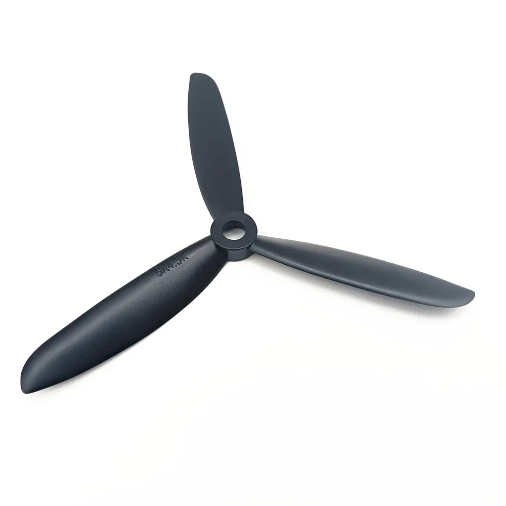 Hélices 5045 3 pales CW/CCW pour drone FPV, montées sur un drone, lot de 2 ou 4.