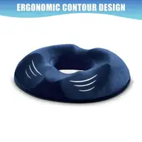 Donut Pillow Seat Cushion For Office & Home Chairs, Memory Foam Donut Chair Cushions For Postpartum Pregnancy & Hemorrhoids 1