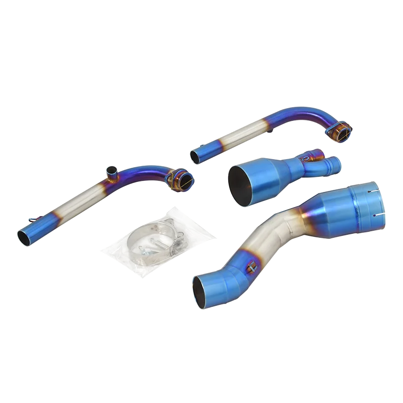 For YAMAHA TMAX530 TMAX 500 530 560 2017 - 2023 Full System Motorcycle Exhaust Modify Connection 50.8MM Escape Front Link Pipe - Image 2