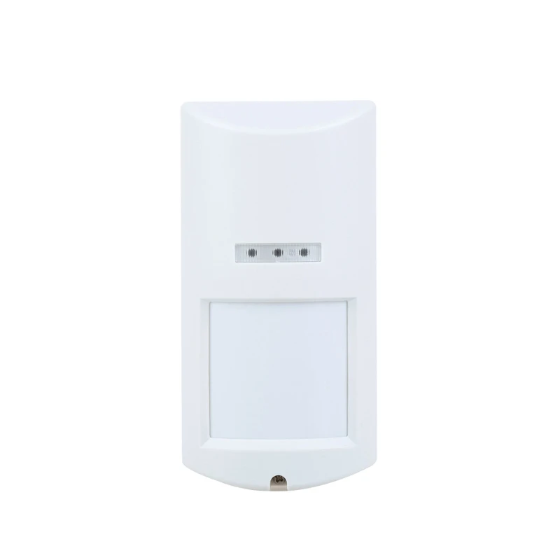 

Outdoor 433MHz EV1527 Wireless Microwave PIR Motion Sensor Anti-pet 12-Meter 100° Detection Range Anti-tamper Prevent Burglar