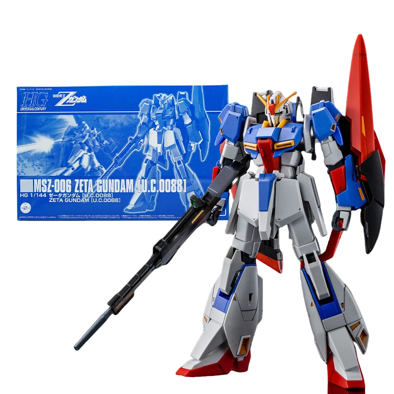 Bandai Gundam Model Kit HG 1/144 MSZ-006 Zeta Gundam U.C.