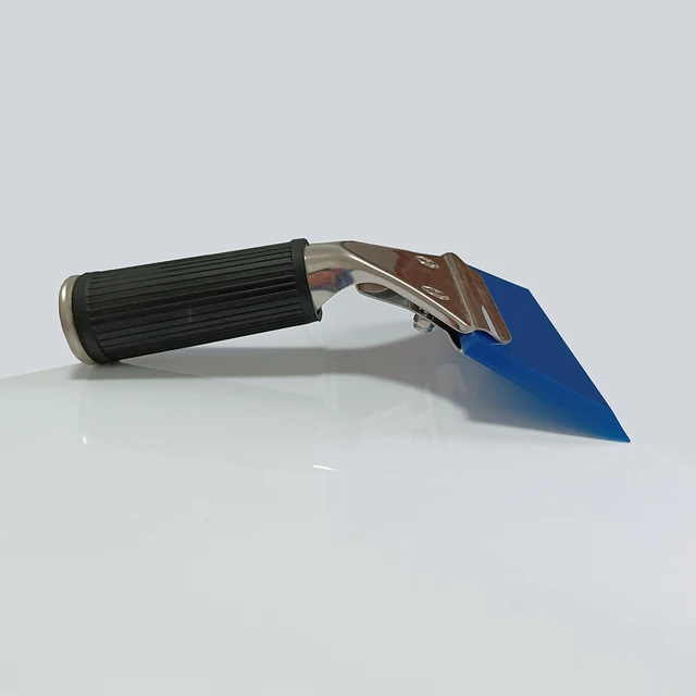 Rascador De Hielo Con Mango Curvo - Ideal Para Limpiar Parabrisas De Coche, Furgoneta O Ventanas En Invierno