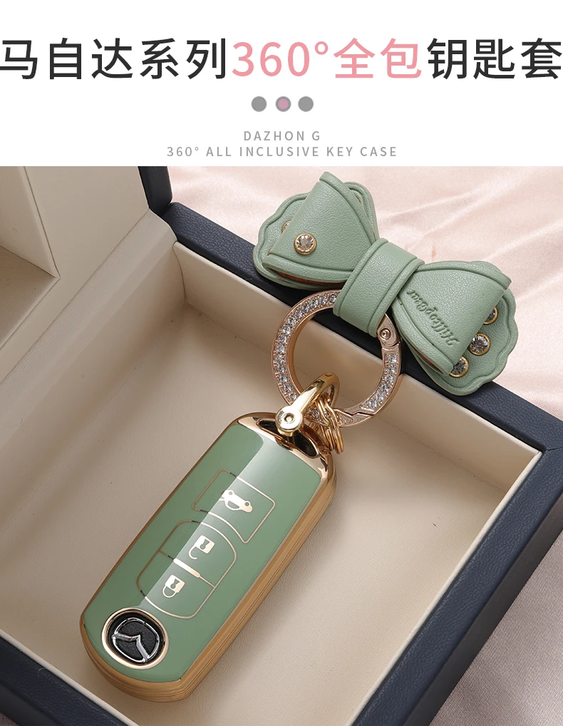 Coperture chiave a distanza di caso dell'automobile di modo TPU per Mazda CX-3 CX3 CX-5 CX5 CX7 CX-9 CX8 BL BM GJ Atenza Axela Demio 2 3 5 6 senza chiave - S78ad99801f9e4cd1b576fae6648c42f9Y